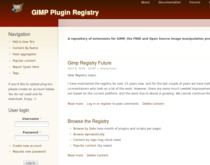 Der Plan der Registry: Plugins sollen in Zukunft über ein eigenes Plugin in GIMP installiert und verwaltet werden können