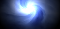 Ein farbiger Lichtstrudel