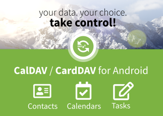 DAVx⁵ – CalDAV / CardDAV für Android
