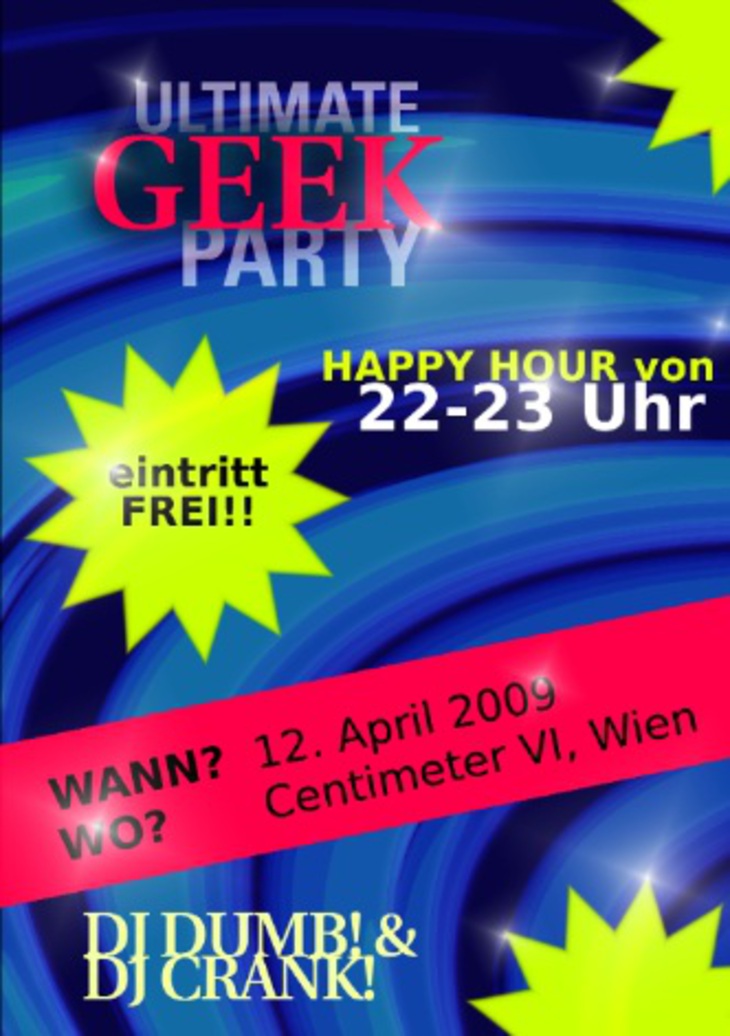 Einen coolen Party-Flyer gestalten!