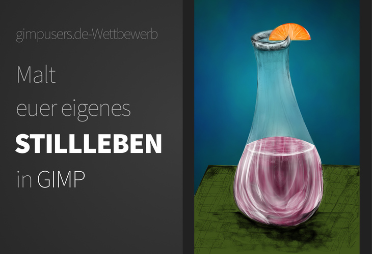 Ruhe und Frieden – Malt ein Stillleben mit GIMP