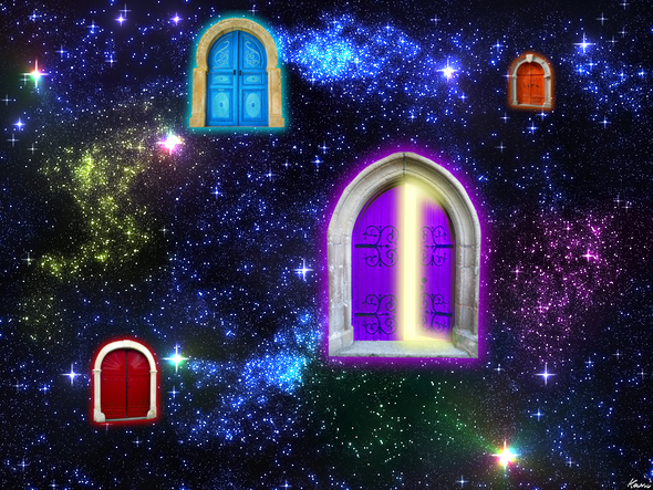 Türen im Sternenfeld