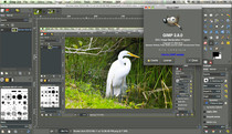 GIMP 2.8 in nativer Mac-Umgebung