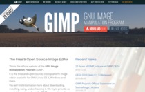 Die neue offizielle GIMP website